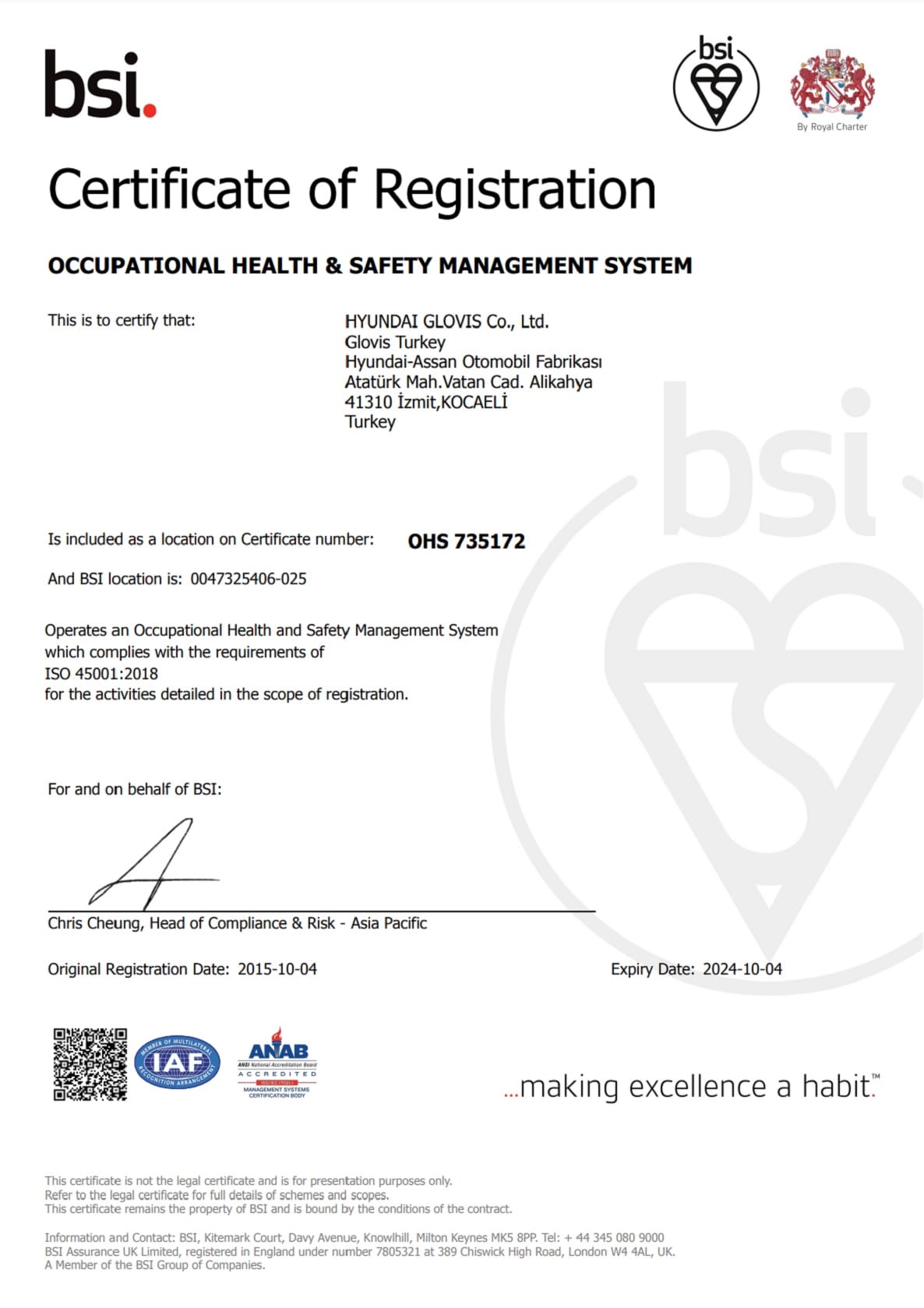 ISO 45001:2018