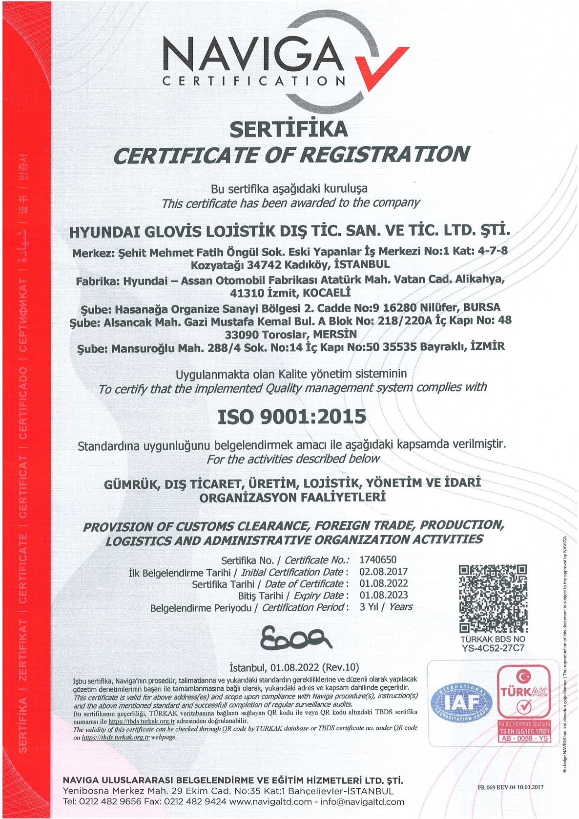 ISO 9001:2015